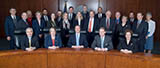 SEC Commission with Senior Staff